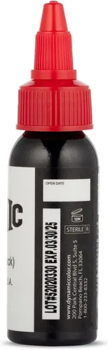 Miniatura 2 de Dynamic Color Co - Tinta de tatuaje negra de la Unión, 1 oz Reach cumple con la normativa europea - Negro superior