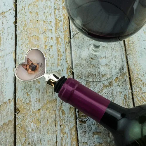 Miniatura 3 de Tapón de botella de vino de perro de pastor alemán