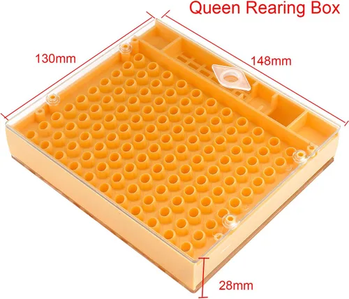 Miniatura 2 de Sunflower Beekeeping - Kit completo de crianza de reina con sistema de nicot para apicultura