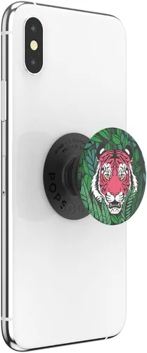 Miniatura 3 de PopSockets - Agarre para teléfono con soporte expandible, Animal PopGrip - Wild Tiger