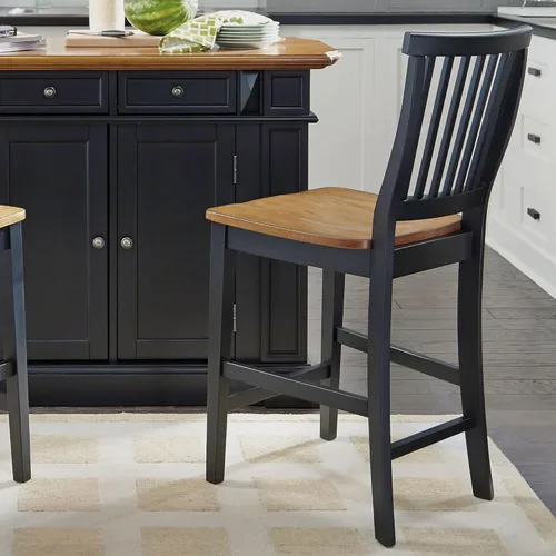 Miniatura 5 de Homestyles Taburete Americana Black