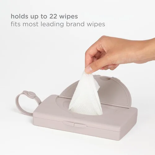 Miniatura 5 de Ubbi On-The-Go Dispensador de toallitas para bebés, contenedor de toallitas portátil para viajes, accesorio de bolsa de pañales imprescindible