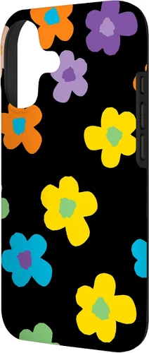 Miniatura 2 de Cute Flower Pattern Multicolor Wildflower Floral Yellow Case for iPhone 17