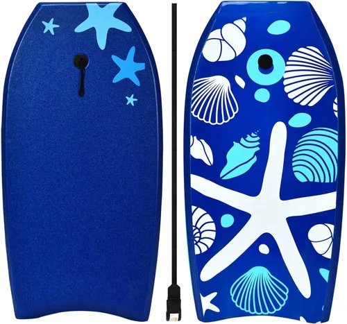 Miniatura 10 de IRONMAX - Tabla de surf ligera de 37/41 pulgadas con correa de muñeca, núcleo de EPS, cubierta XPE y parte inferior lisa de polietileno de alta