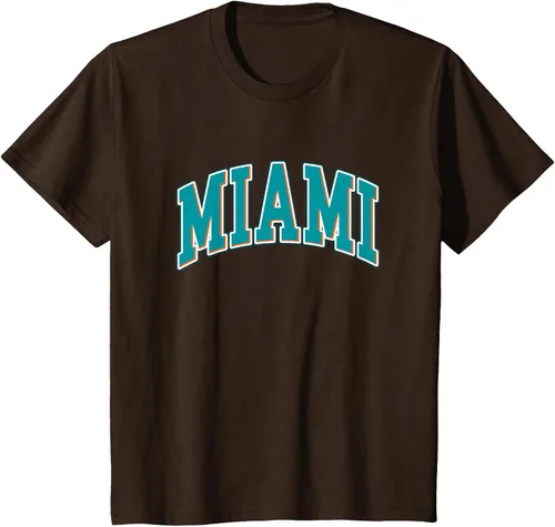 Miniatura 42 de Miami - Hometown Pride - Diseño retro - Camiseta clásica