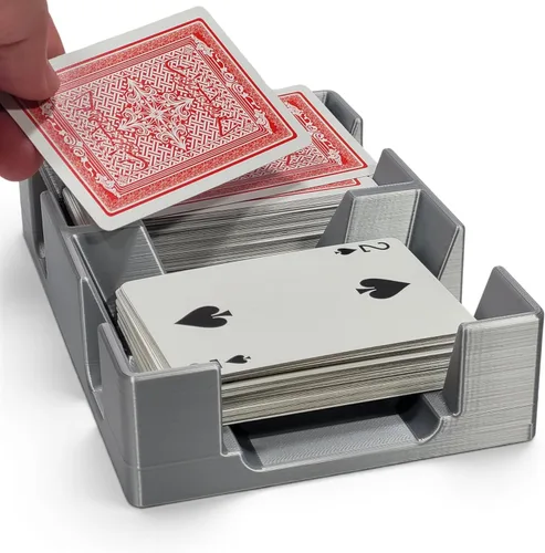 Miniatura 21 de Bandeja de plástico negro para cartas o carrito, no giratoria, fabricada en Estados Unidos