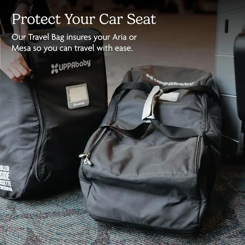 Miniatura 2 de UPPAbaby - Bolsa de viaje para asientos de automóvil para bebés Aria y Mesa/asas de fácil transporte + diseño duradero/TravelSafe