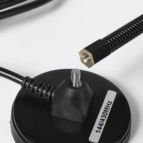 Miniatura 5 de TYT TH-8600 Mini 25 Watt Dual Band Amateur Radio Base W/Magnetic Base Antenna, IP67 Waterproof Radio VHF: 144-148mhz (2m) UHF:420-450mhz (70cm) Car