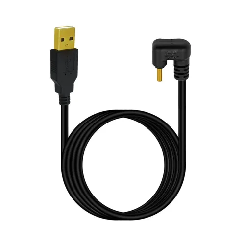 Miniatura 9 de xiwai USB2.0 Tipo-A a Tipo C USB-C macho a macho Cable de datos de alimentación 480Mbps negro opuesto en forma de U en ángulo trasero