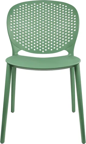 Miniatura 34 de 2xhome Juego de 2 sillas de comedor para patio Silla auxiliar moderna apilable para piscina al aire libre Plástico resistente a la intemperie