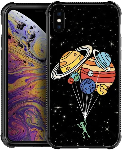 Miniatura 29 de Funda compatible con Google Pixel 4A 5G, sistema solar de globo alienígena, diseño de patrón increíble, a prueba de golpes, antiarañazos, carcasa