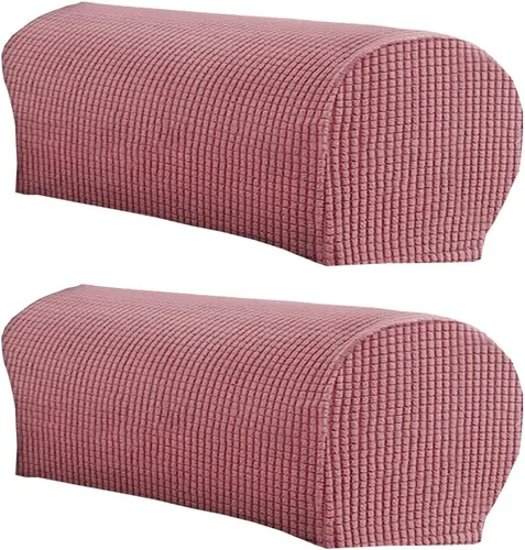 Miniatura 15 de LINGXIYA Funda de Reposabrazos de Terciopelo Suave y Elástico, Fundas para Reposabrazos de Sillas/Sofas, Fundas para Brazos de Sofá, Protector
