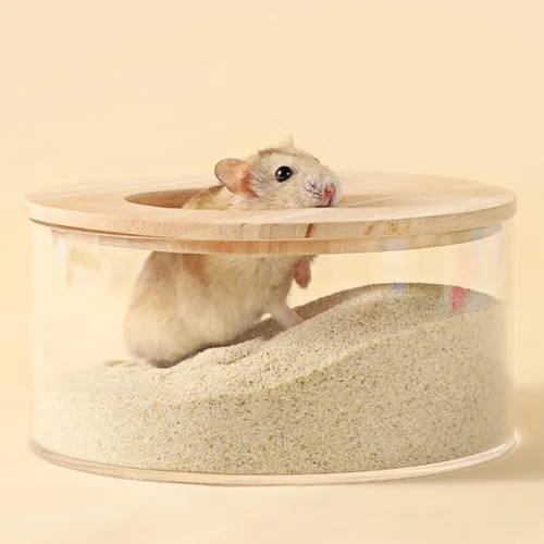 Miniatura 5 de DR.DUDU Arena de baño para hámster, 2.8 libras, libre de polvo, arena del desierto o arena para orinal para hámster, chinchillas, jerbo, ratones