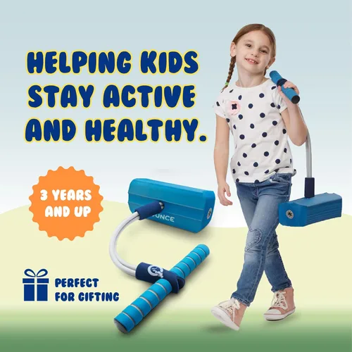 Miniatura 2 de New Bounce Pogo Stick para niños pequeños – Jersey de espuma para edades de 3, 4, 5, 6, 7, 8 años – Juguetes de salto al aire libre – Regalo