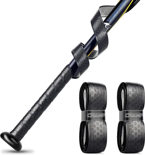 Miniatura 8 de CHAMPKEY PRO - Cintas de agarre de bate de 40 pulgadas, paquete de 2 cintas de bate de rendimiento para todo tipo de clima, cintas de agarre