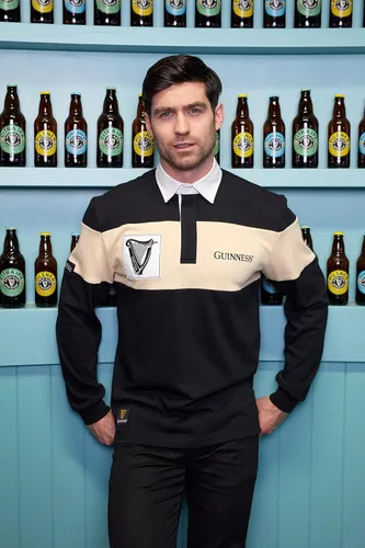 Miniatura 4 de Guinness Camiseta de rugby irlandés de manga larga para hombre, camiseta de rugby estilo polo para hombre, sudadera de cerveza
