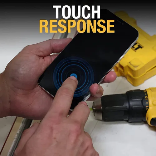 Miniatura 5 de DEWALT Protector de pantalla de cristal para iPhone 12 Pro Max - Protector de pantalla de vidrio templado compatible con Apple - Protección
