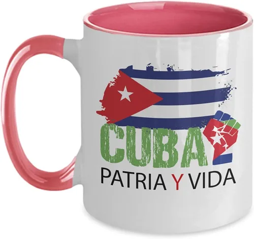Miniatura 3 de Cafecito de Cuba Taza de café - Cuba Patria y Vida - Orgullo Cubano - Soy Cuba