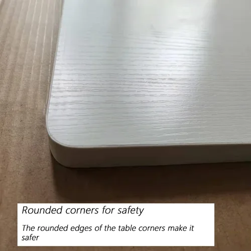 Miniatura 7 de Banco de trabajo plegable para montaje en pared, escritorio de mesa blanco para oficina en casa, pequeño escritorio flotante de madera plegable
