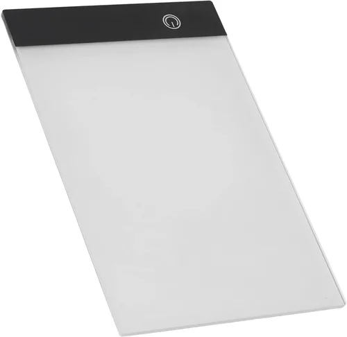 Miniatura 9 de Huleo Almohadilla de luz LED, almohadilla de luz de trazado A5, caja de luz de almohadilla de rastreo de artcrafts, 3 niveles de brillo, tablero