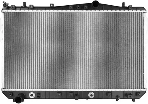 Miniatura 39 de BESUTO Radiador de aluminio Compatible con Honda ACCORD 2.2 L4,1990-1993 Grosor del núcleo de 1.024 in Sustituye a CU19