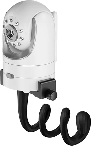 Miniatura 8 de A2C Soporte universal flexible para cámara de bebé compatible con óptica infantil DXR 8 DXR-8 Pro, VTech, ANMEATE, soporte para la mayoría de Negro