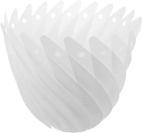 Miniatura 8 de Pantalla de lámpara de plástico para mesa y suelo, pantalla pequeña para dormitorio, sala de estar