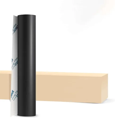 Miniatura 11 de 2 piezas de 4 x 8 pulgadas (10 x 20 cm) muestra de fibra de carbono negro genuino 3M 2080 para envoltura de vinilo de automóvil, película adhesiva