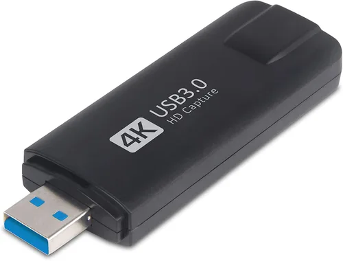 MyGica Interruptor de tarjeta de captura de audio y video, dispositivo de captura de juegos HDMI a USB 3.0 -HD 4K 30 fps, grabadora de reproducción