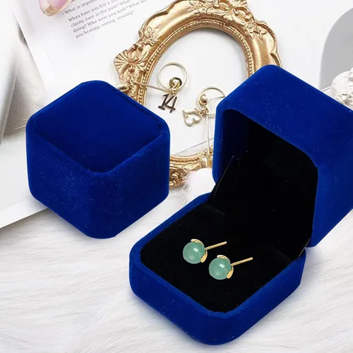 Miniatura 86 de Jade Earrings Studs,Green Jade Earrings for Women,925 Sterling Silver Earrings Studs for Sensitive Ears,Handmade Jade Earrings for Birthday