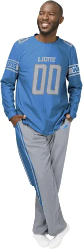 Miniatura 4 de FOCO NFL mens Nfl Team Logo Gameday Ready Jersey Pajama Set