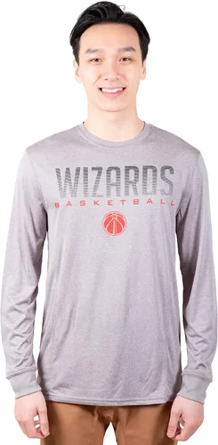 Miniatura 33 de Ultra Game Camiseta deportiva de manga larga oficial de la NBA para hombre, de secado rápido