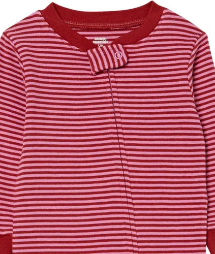 Miniatura 3 de Tienda Essentials Toddlers and Baby Girls' Snug-Fit Cotton Footed Sleeper Pajamas, Multipacks