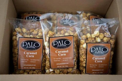 Miniatura 2 de Palo Popcorn Maíz caramelo, bolsa de 7 onzas (paquete de 6)