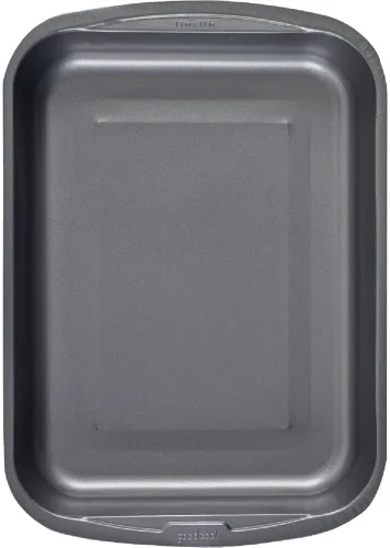 Miniatura 5 de Good Cook Utensilios Antiadherentes para Hornear, charola para asar, Plateado