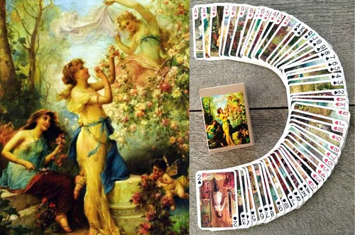 Miniatura 7 de Carteles Art Deco de moda (baraja de póquer 54 cartas todas diferentes) Vintage Fashion Belle Epoque Art Deco Carteles Artdecofashion