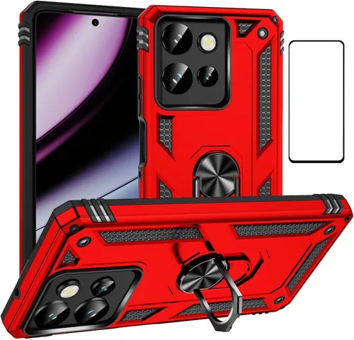 Miniatura 64 de Funda para Xiaomi redmi Note 12 Pro Plus 5G con protector de pantalla, soporte delgado protección militar a prueba de golpes Armor Defender Funda