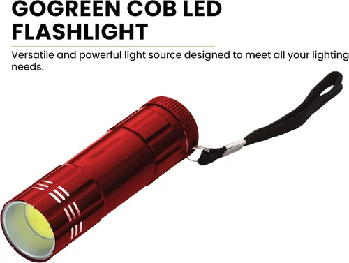 Miniatura 3 de GoGreen Power GG-113-COBRD 9 - Linterna LED, color rojo