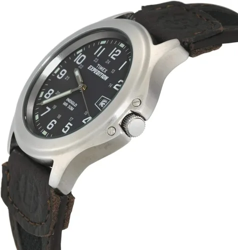 Miniatura 2 de Timex Expedition Metal Field 40mm Men’s Analog Watch Luminous Hands 24 Hour Time Quick Date Function Rugged Outdoor Watch 50M Water