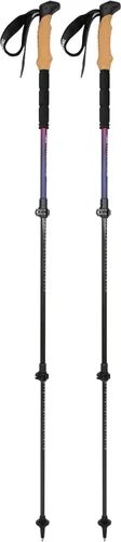 Miniatura 6 de Bastones de senderismo plegables y ligeros – Bastones de senderismo para personas mayores, agarres de corcho ajustables de fibra de carbono nórdicos