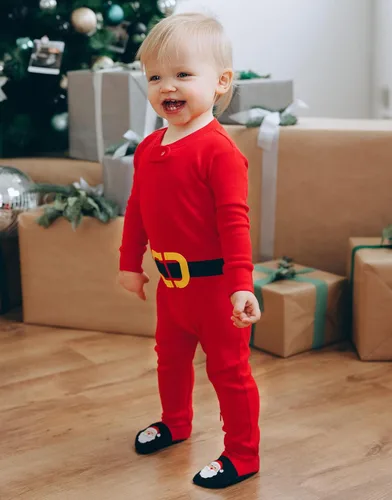Miniatura 55 de VAENAIT BABY Infant Toddler Kids Adult Couple Family Matching Women Men Christmas Pjs Xmas Holiday Buffalo Plaid Pajama Set