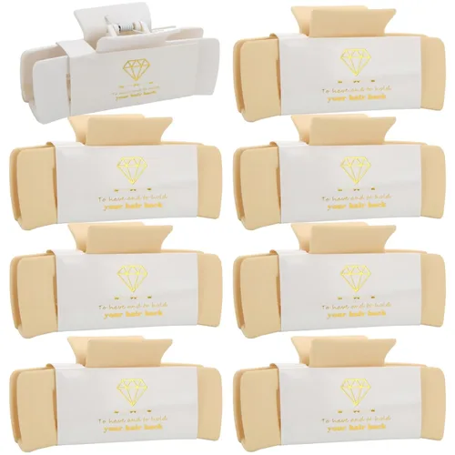 Miniatura 13 de 8 piezas de regalos de propuesta para dama de honor, juego de 8 pinzas de cabello de 10.4 cm cuadrados para despedida de soltera, ideas de regalo