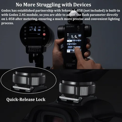Miniatura 5 de GODOX Disparador de flash inalámbrico XProII-S TTL para cámaras Sony, 2.4G 1/8000s HSS, Bluetooth incorporado para control de aplicación