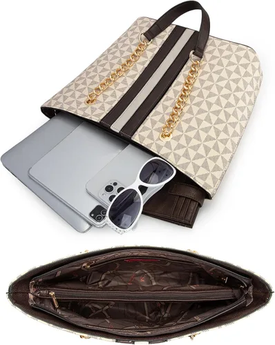 Miniatura 3 de Montana West Bolso y bolsos de mano para mujer, bolso de hombro con cadena