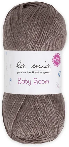 Miniatura 43 de 1 madeja La Mia Baby Boom, hilo acrílico 100% antipilling para tejer y ganchillo para tejer y ganchillo, 3.53 oz (3.5 onzas) / 820.2 ft