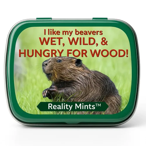 Miniatura 2 de I Like Beavers Mentas para amigos, regalos de Pascua para adultos, rellenos de calcetines traviesos, mejor amigo para hombres, mentas