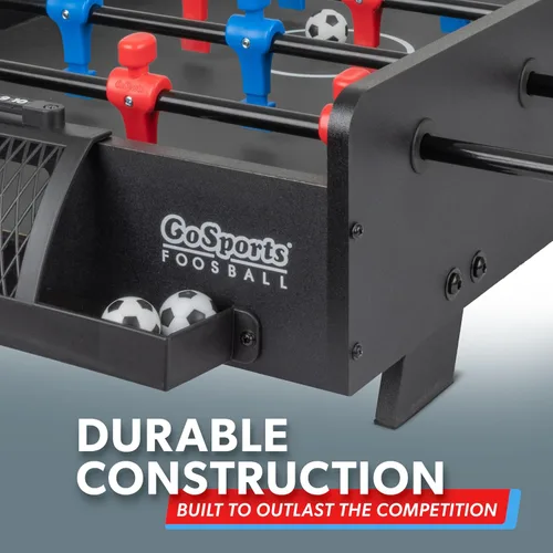 Miniatura 3 de Juego de futbolín de mesa GoSports de 32 pulgadas - Roble o Negro Tabletop