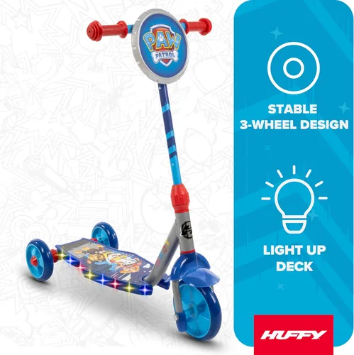 Miniatura 2 de Huffy Toddler 3-Wheel Scooter for Kids, Multiple Colors & Licensed Character Graphics, Ages 3+, Durable Steel Frame, Wide Non-Slip Deck, Stable