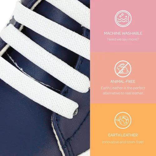 Miniatura 4 de JuJuBe - Zapatos de bebé de silicona para bebés cuero vegano Eco Steps Sneaks
