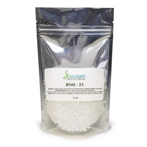 Soapeauty BTMS-25 (metosulfato de behentrimonio y alcohol cetearílico) | Emulsionante acondicionador para el cuidado del cabello y formulaciones sin